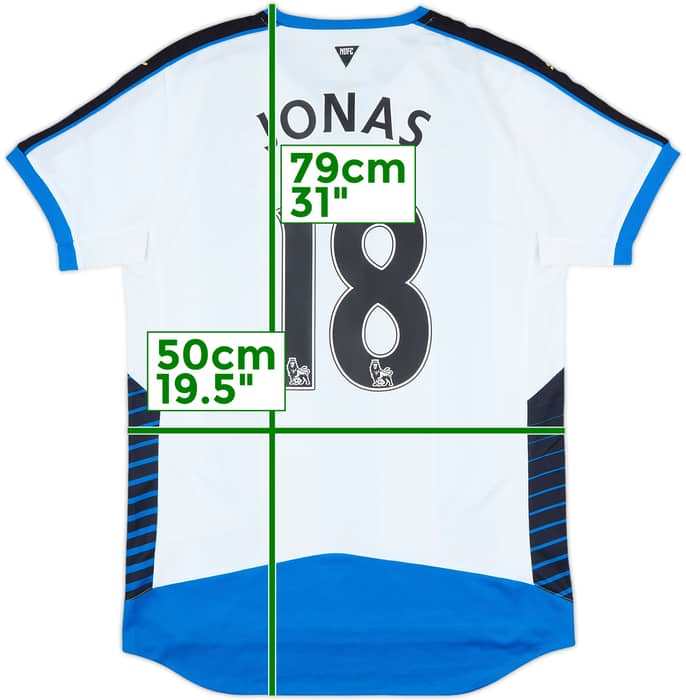 2015-16 Newcastle Home Shirt Jonas #18 - 8/10 - (M)