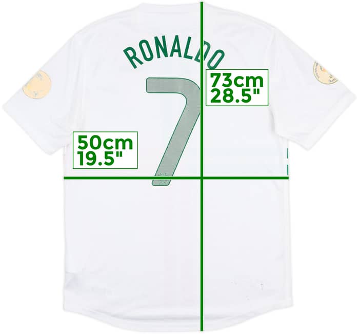 2012-13 Portugal Away Shirt Ronaldo #7 - 6/10 - (M)