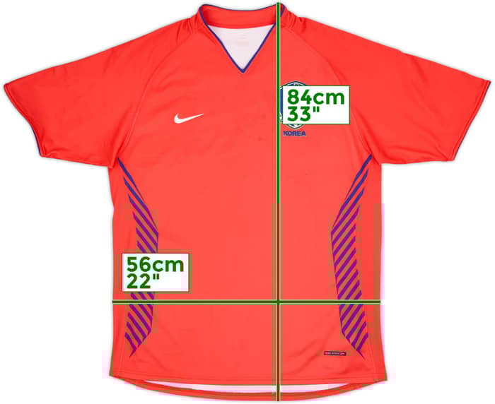 2006-08 South Korea Home Shirt - 4/10 - (XL)