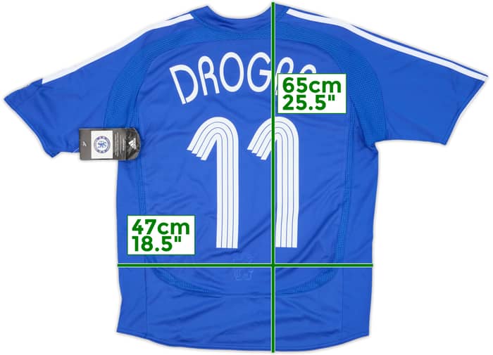 2006-08 Chelsea Home Shirt Drogba #11 (L.Boys)