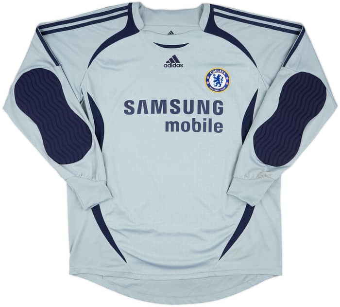 2006-08 Chelsea Player Issue GK Shirt Cech #1 - 6/10 - (L)