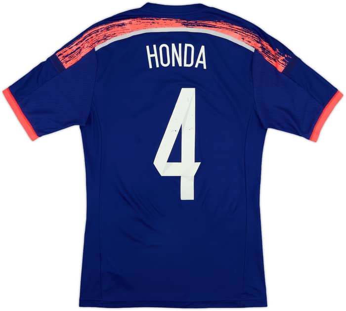 2013-15 Japan Home Shirt Honda #4 - 5/10 - (S)