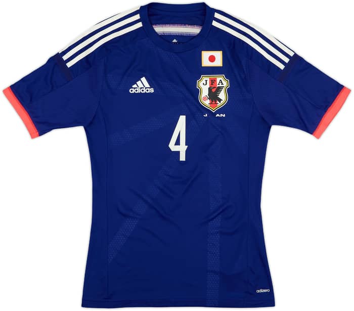 2013-15 Japan Home Shirt Honda #4 - 5/10 - (S)