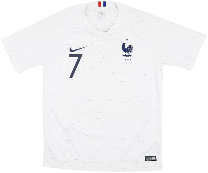 2018 France Away Shirt Griezmann #7 - 8/10 - (M)