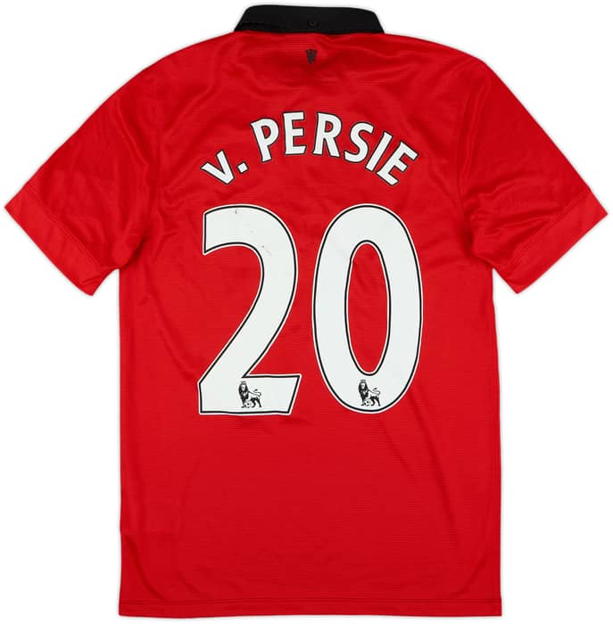 2013-14 Manchester United Home Shirt v.Persie #20 - 7/10 - (S)