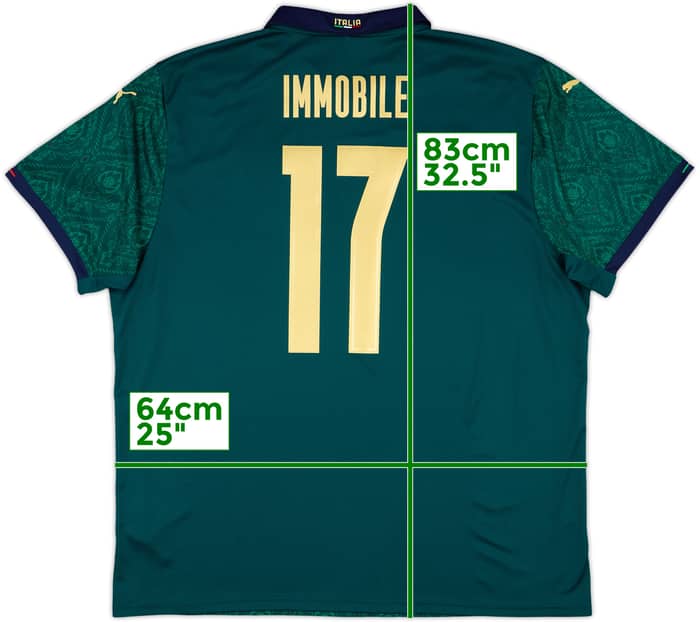 2019-20 Italy Third Shirt Immobile #17 - 10/10 - (3XL)