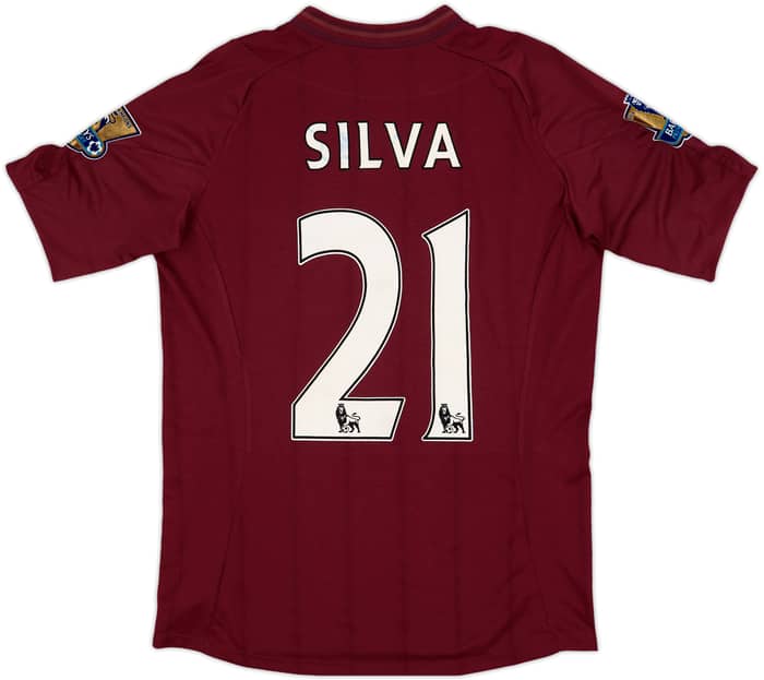 2012-13 Manchester City Away Shirt Silva #21 - 5/10 - (M)