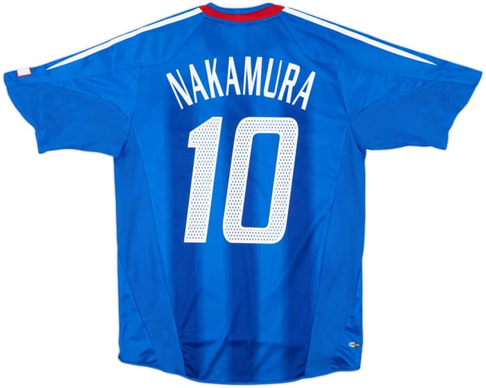 2004-06 Japan Home Shirt Nakamura #10 - 9/10 - (M)