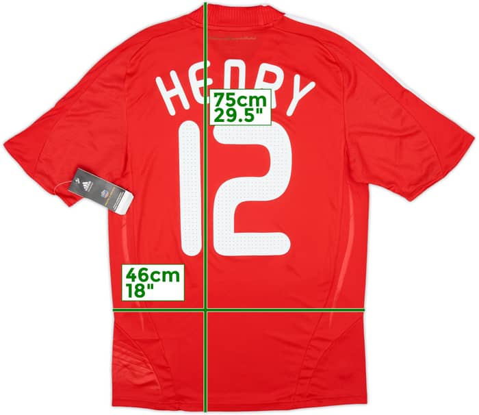 2007-08 France Away Shirt Henry #12 (S)