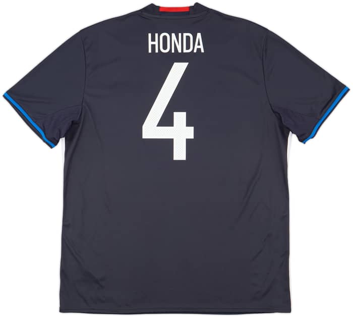 2016-17 Japan Home Shirt Honda #4 - 9/10 - (XL)