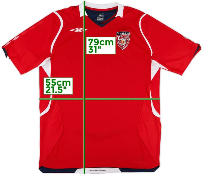 2008-10 Norway Home Shirt - 5/10 - (L)