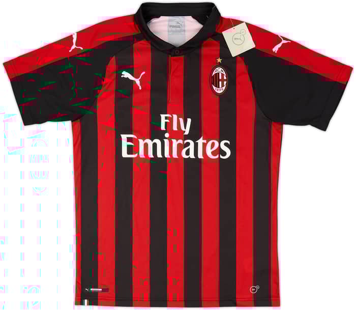 2018-19 AC Milan Home Shirt (M)