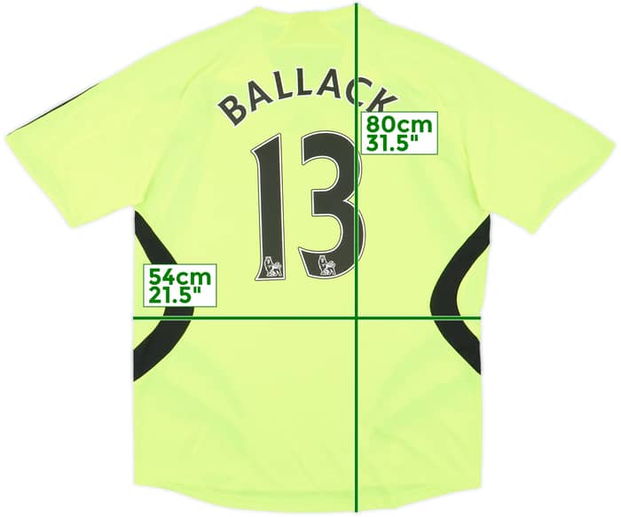 2007-08 Chelsea Away Shirt Ballack #13 - 8/10 - (M)