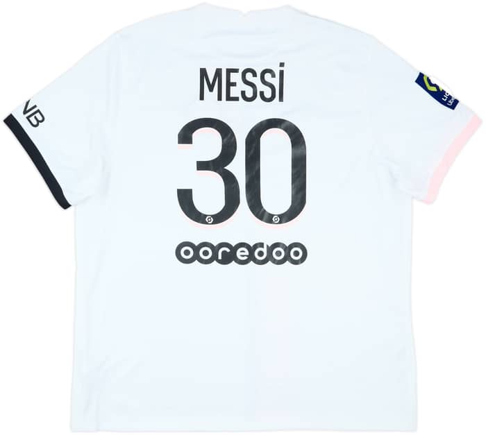 2021-22 Paris Saint-Germain Away Shirt Messi #30 - 8/10 - (XXL)