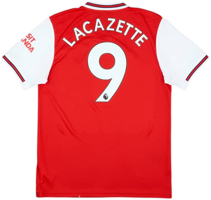 2019-20 Arsenal Home Shirt Lacazette #9 - 9/10 - (M)