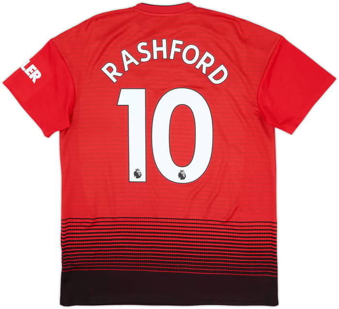 2018-19 Manchester United Home Shirt Rashford #10 (M)