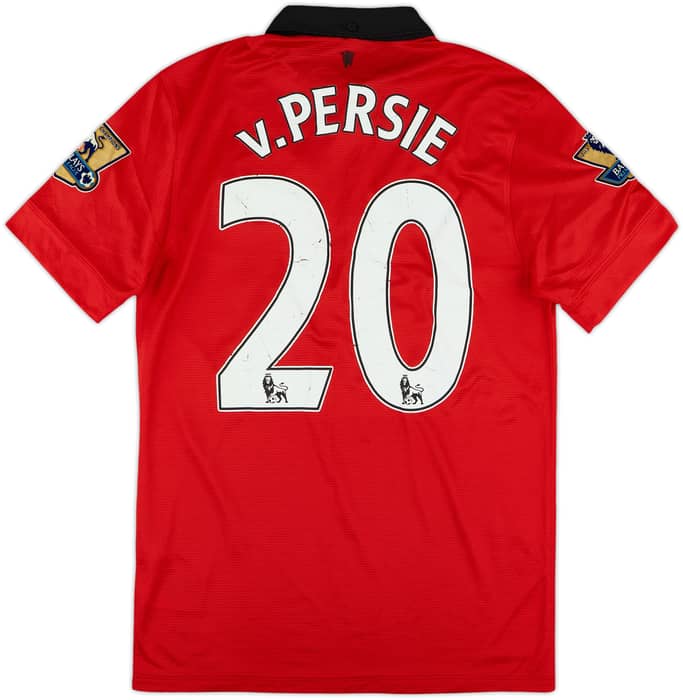 2013-14 Manchester United Home Shirt v.Persie #20 - 6/10 - (S)