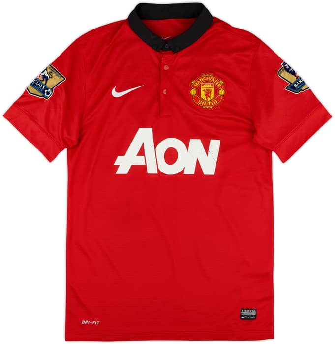 2013-14 Manchester United Home Shirt v.Persie #20 - 6/10 - (S)