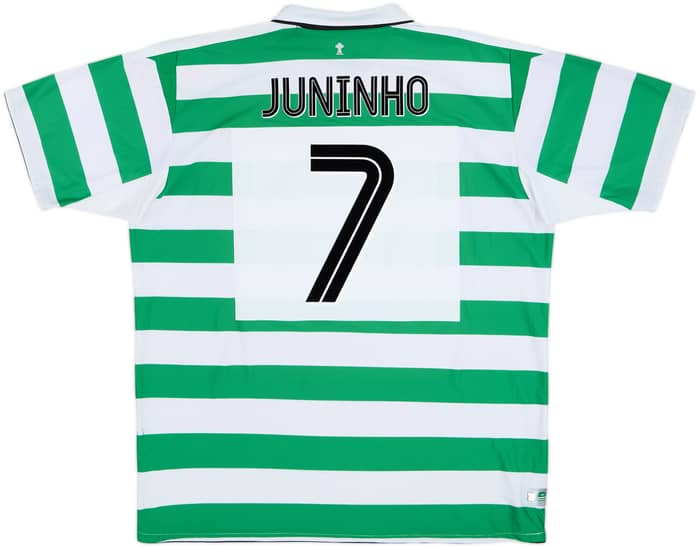 2004-05 Celtic Home Shirt Juninho #7 - 7/10 - (3XL)