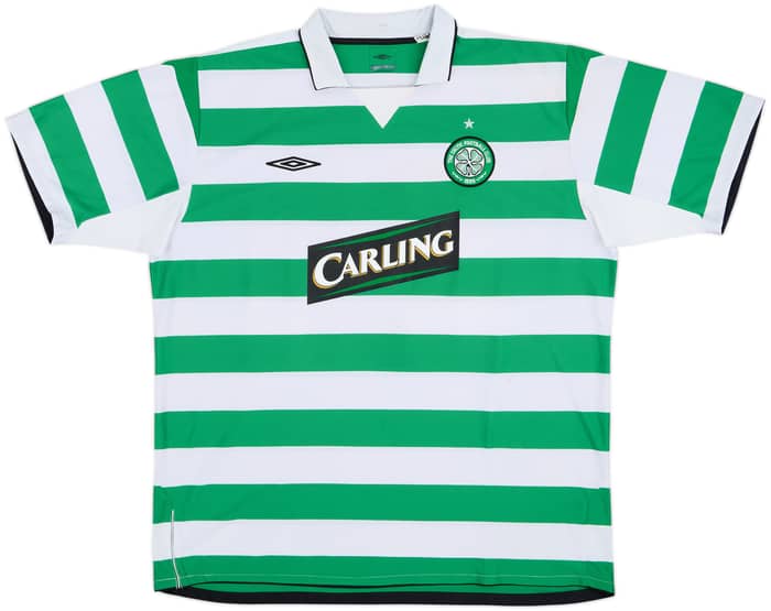 2004-05 Celtic Home Shirt Juninho #7 - 7/10 - (3XL)