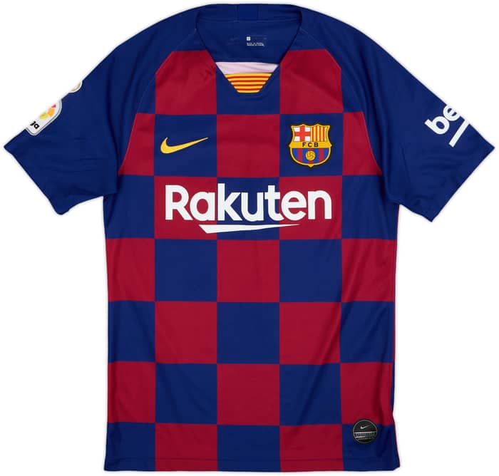 2019-20 Barcelona Home Shirt Messi #10 - 8/10 - (S)