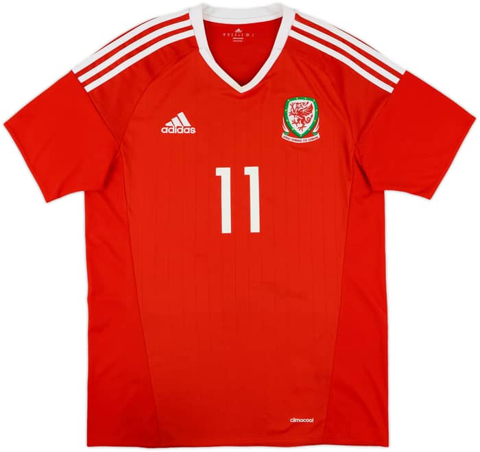 2016-17 Wales Home Shirt Bale #11 - 8/10 - (M)