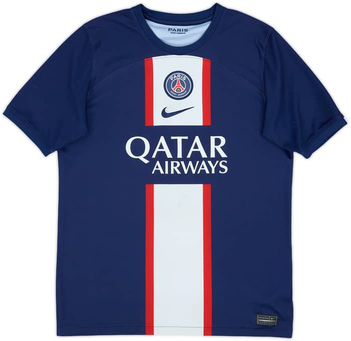 2022-23 Paris Saint-Germain Home Shirt - 6/10 - (XL.Boys)