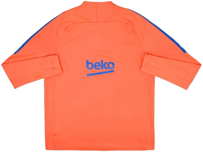 2016-17 Barcelona Nike 1/4 Zip Drill Top - 8/10 - (XL)