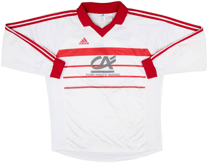 1990s Coupe de France Home L/S Shirt #4 - 7/10 - (XL)