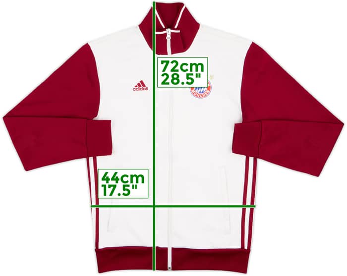 2015-16 Bayern Munich adidas Track Jacket - 7/10 - (XS)