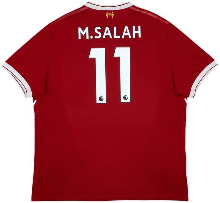2017-18 Liverpool 125 Years Home Shirt M.Salah #11 - 6/10 - (XXL)