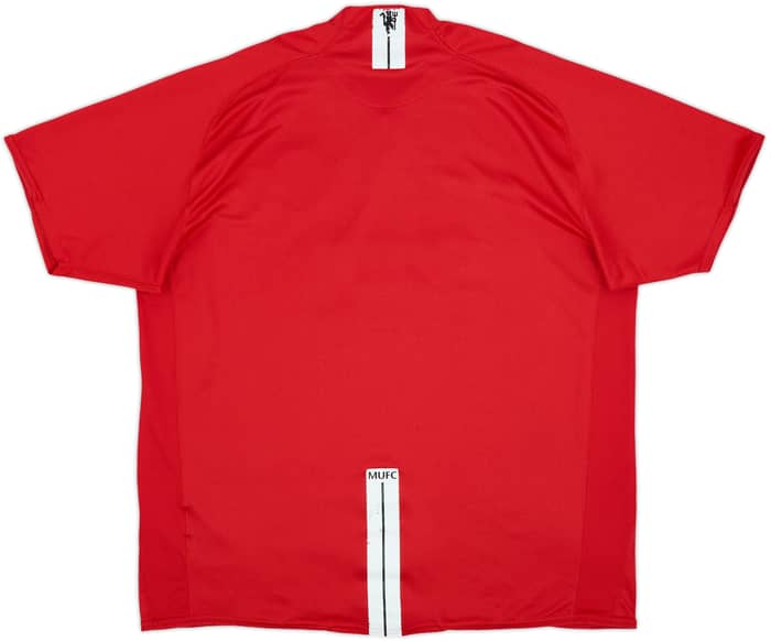 2007-09 Manchester United Home Shirt - 5/10 - (XXL)