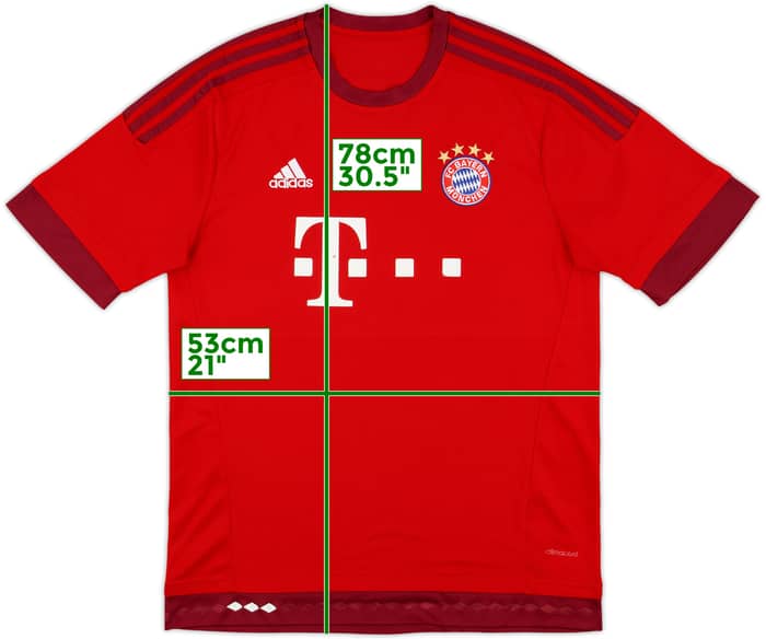 2015-16 Bayern Munich Home Shirt - 5/10 - (L)