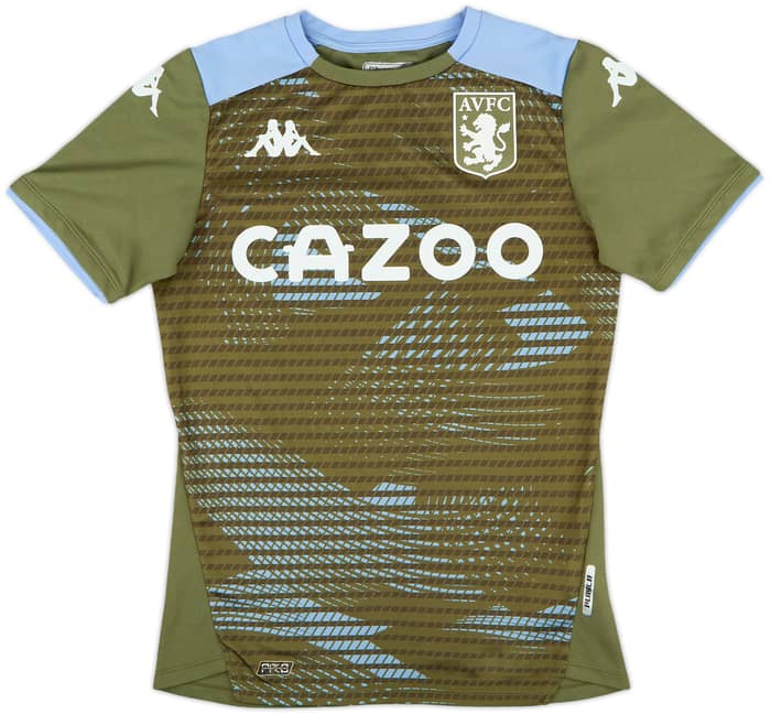 2021-22 Aston Villa Kappa Training Shirt - 9/10 - (S)