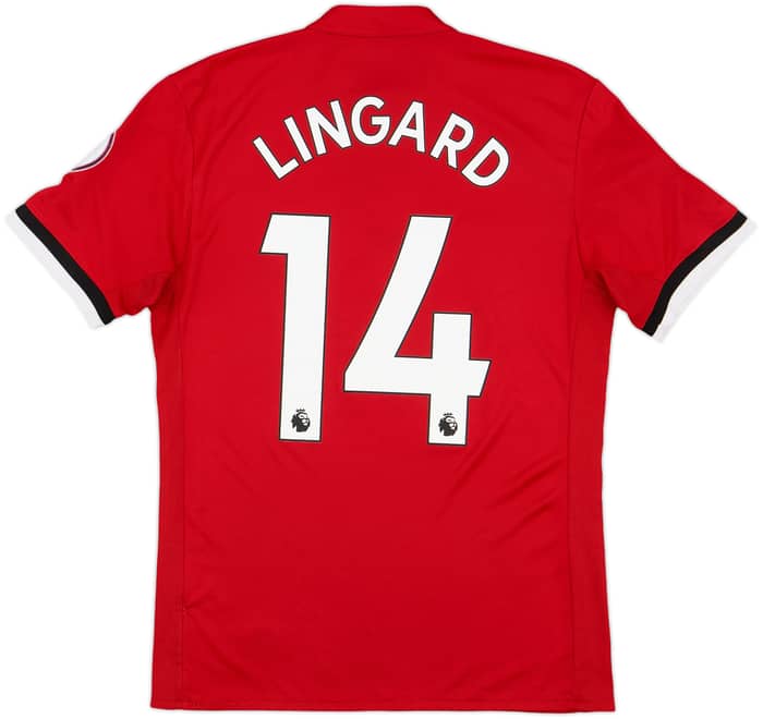 2017-18 Manchester United Home Shirt Lingard #14 - 6/10 - (S)