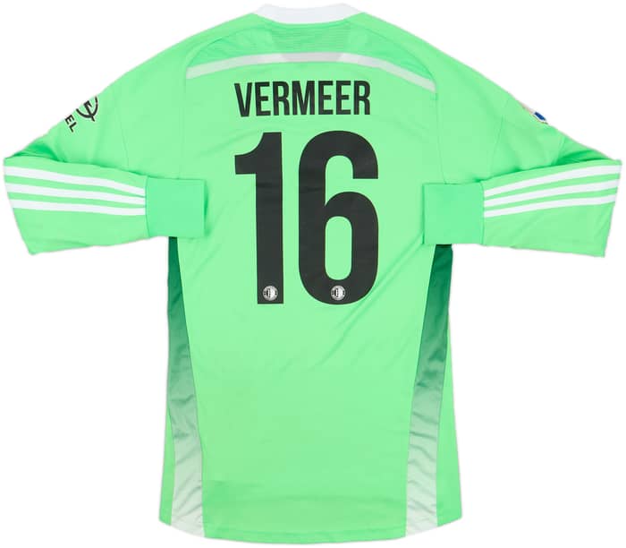 2014-15 Feyenoord GK Shirt Vermeer #16 - 5/10 - (M)