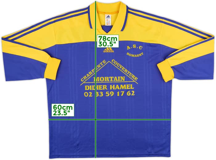 1990s adidas Template L/S Shirt #14 - 9/10 - (XL)