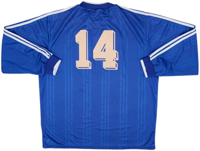2000-01 Coupe de France L/S Shirt #14 - 8/10 - (XL)