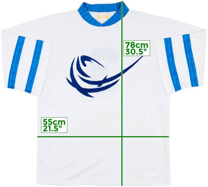 1990s Template Shirt #3 - 9/10 - (L)