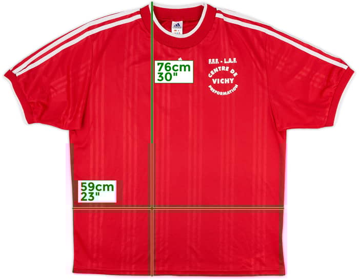 2000-01 adidas Template Shirt #15 - 9/10 - (XL)