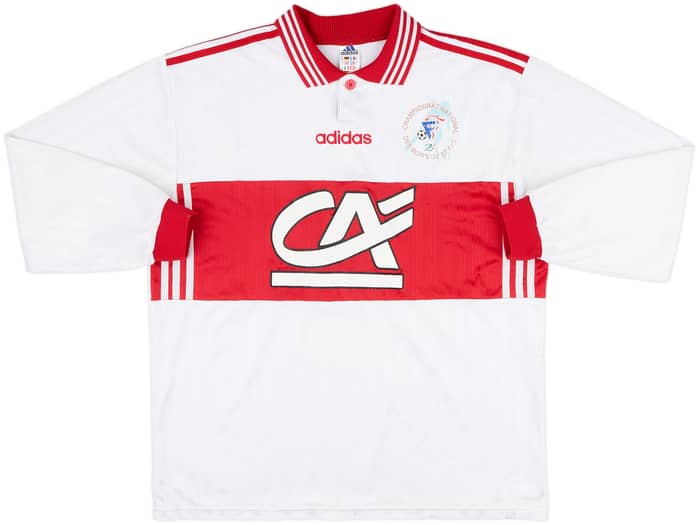 1990s Coupe de France Home L/S Shirt - 5/10 - (XL)