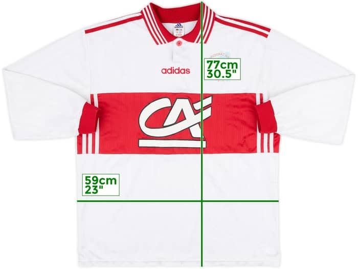 1990s Coupe de France Home L/S Shirt - 5/10 - (XL)