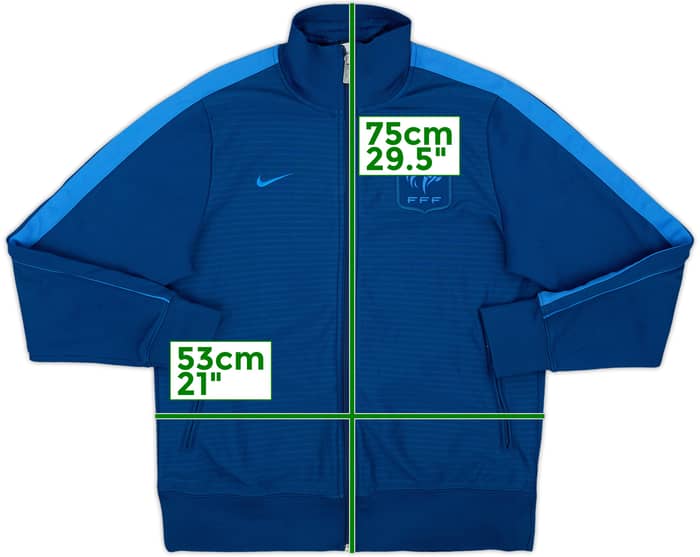 2012-13 France Nike Track Jacket - 10/10 - (L)