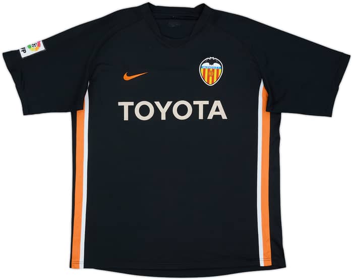 2006-07 Valencia Away Shirt Silva #21 - 8/10 - (M)