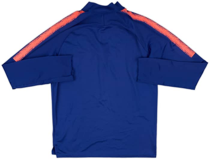 2020-21 Atletico Madrid Nike 1/4 Zip Training Top - 6/10 - (XL.Boys)