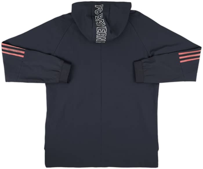 2020-21 Bayern Munich adidas Hooded Rain Jacket - 9/10 - (M)