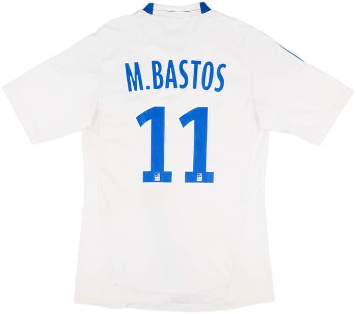 2010-11 Lyon Home Shirt M.Bastos #11 - 6/10 - (S)