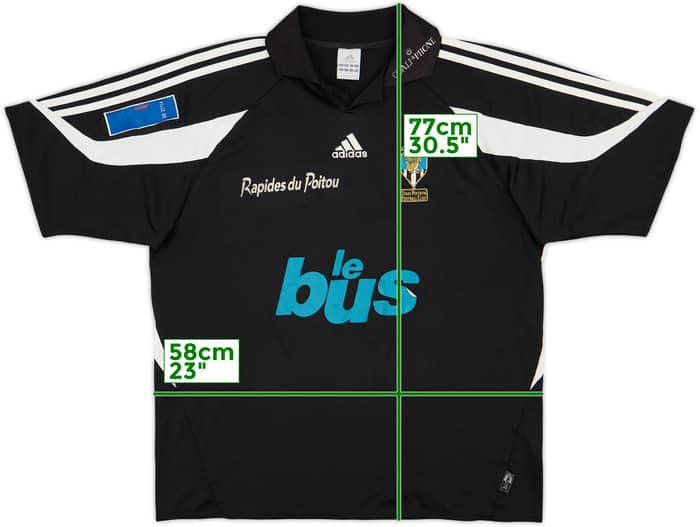 2002-03 Stade Poitevin Home Shirt #9 - 6/10 - (L)