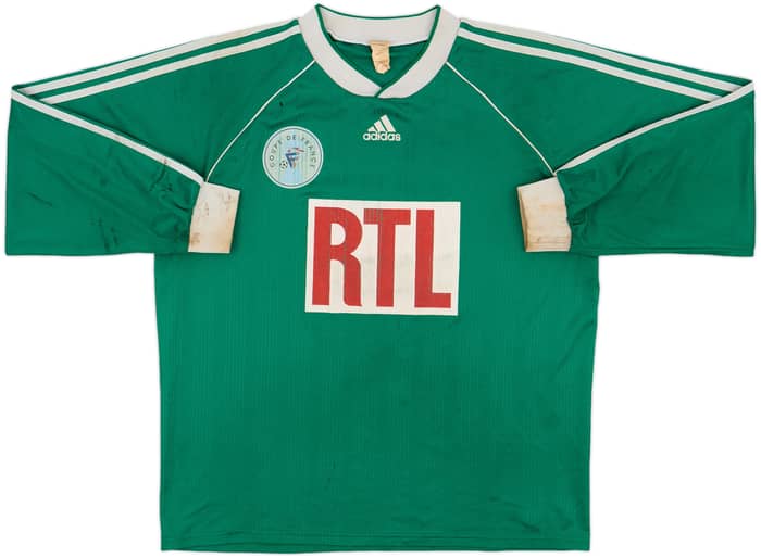 1990s Coupe de France Home L/S Shirt #2 - 4/10 - (XL)