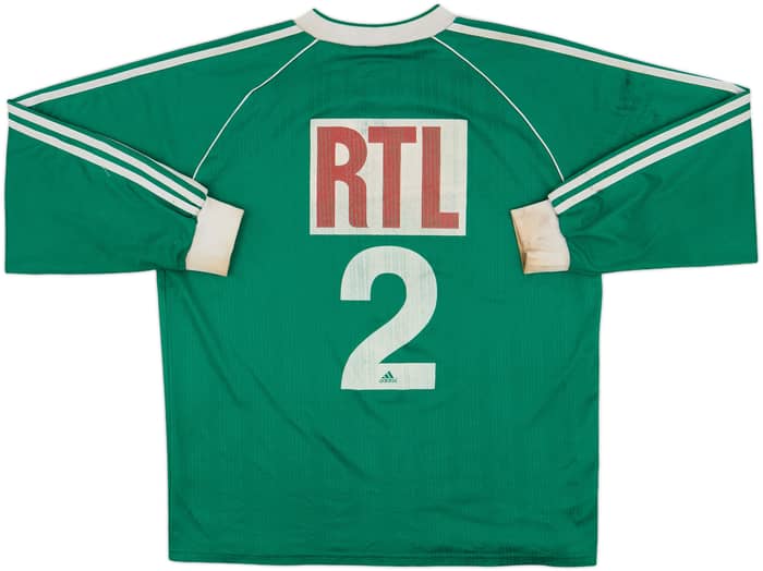1990s Coupe de France Home L/S Shirt #2 - 4/10 - (XL)